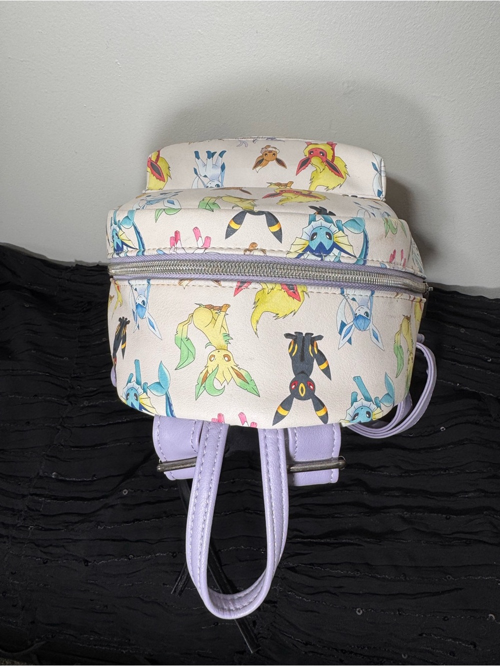 LOUNGEFLY POKEMON eevee evolutions EEVEELUTIONS water color MINI BACKPACK - Picture 8 of 16